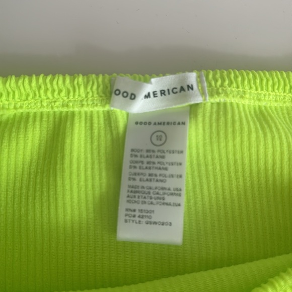 NWT- Good American Swimsuit Coverup Skirt - Picture 3 of 4